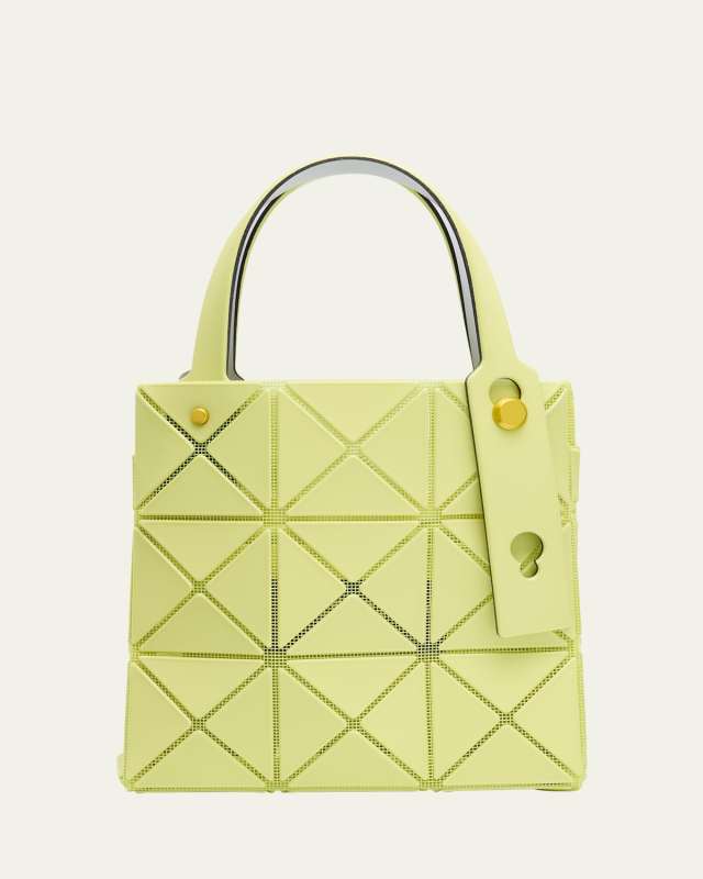 Carat Small Geometric Top-Handle Bag